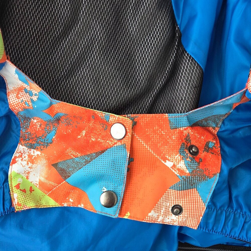 Marsnow Aquitech Multi-color, Puffer Removable hood Sporty Contemporary Women XL - Picture 11 of 14